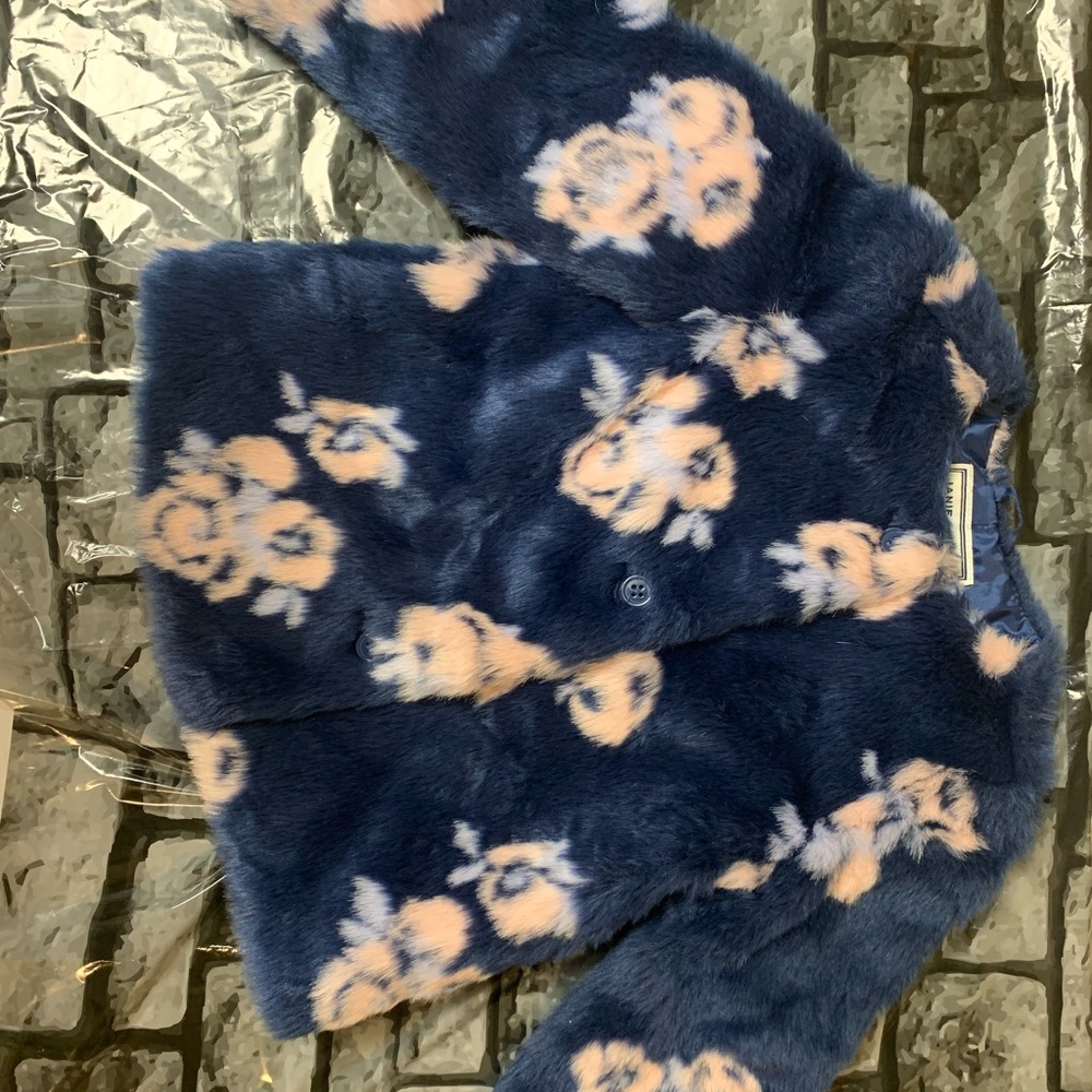 Girls fur jacket 2T